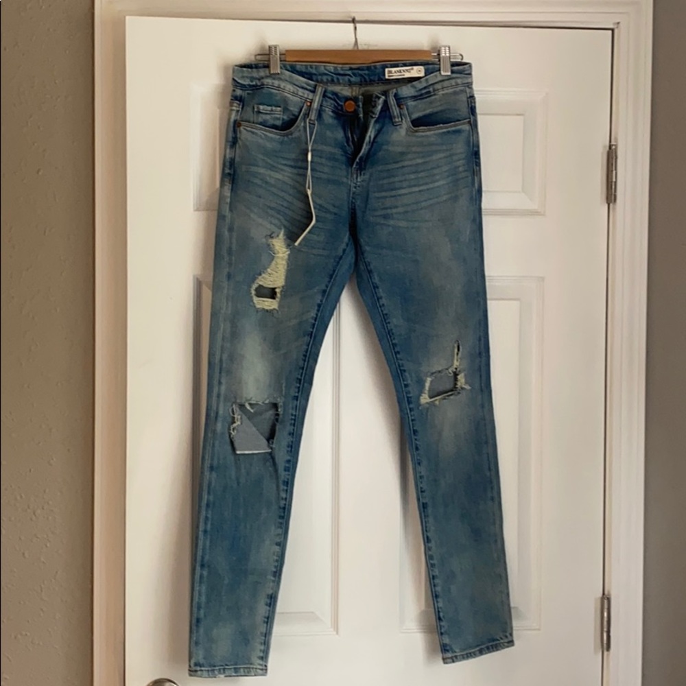 NWT BLANKNYC light denim skinny jeans